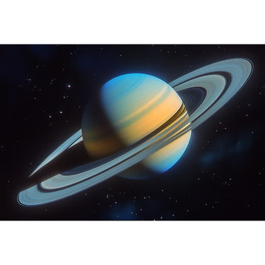 Planet Saturn Canvas